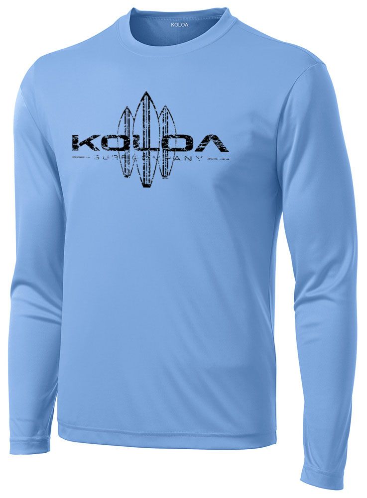 Koloa Vintage Surfboards Moisture Wicking Long Sleeve Tee