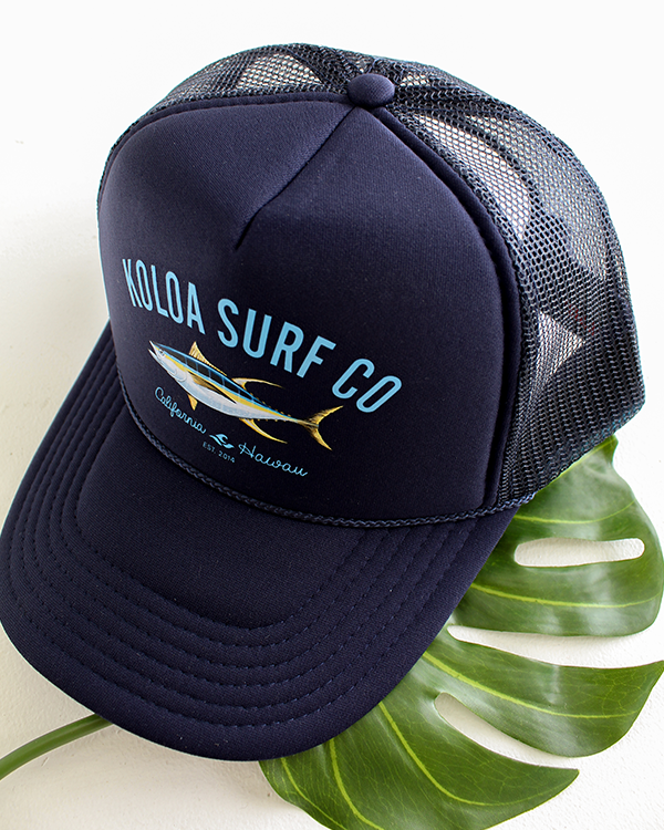 Koloa Yellowfin Foam Trucker Hat