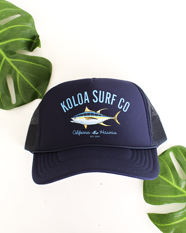 Koloa Yellowfin Foam Trucker Hat