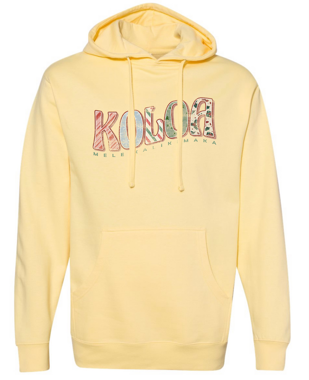 Koloa Christmas Colors Hoodie