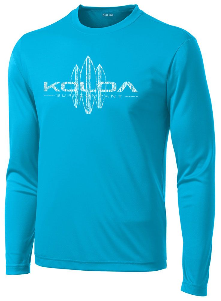 Koloa Vintage Surfboards Moisture Wicking Long Sleeve Tee