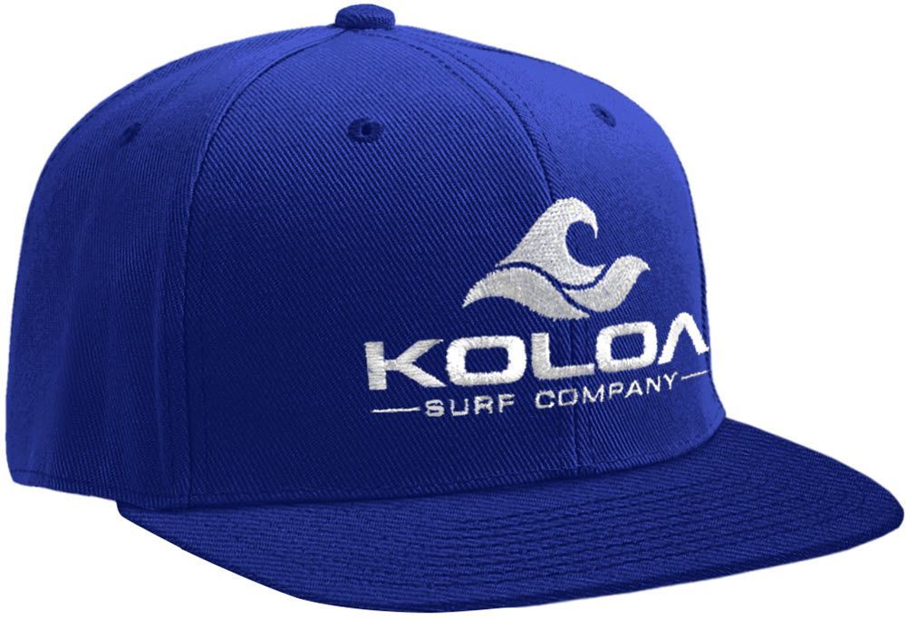 Koloa Wave Solid Snapback Hats