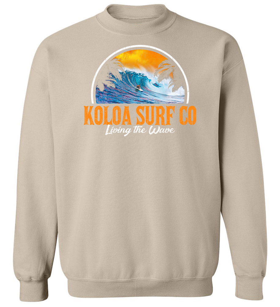 Koloa Polihale Beach Sweatshirt - Sand