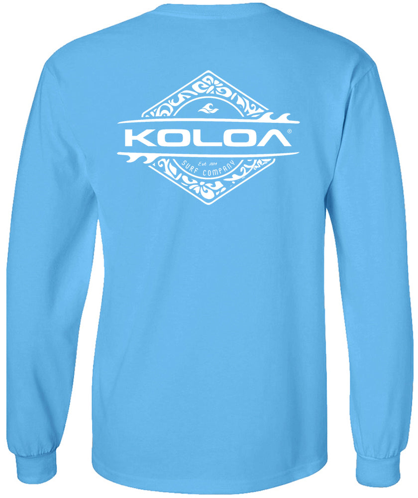 Koloa Diamond Thruster Surfboards Long Sleeve T-Shirt