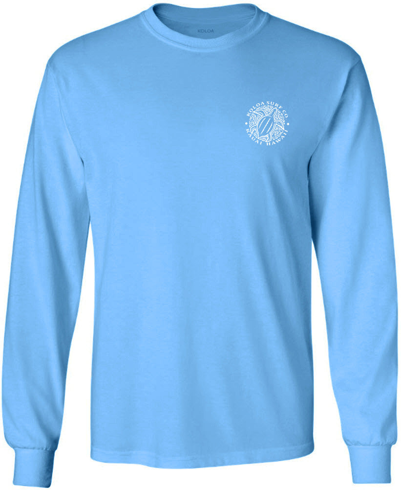 Aquatic Blue / White logo