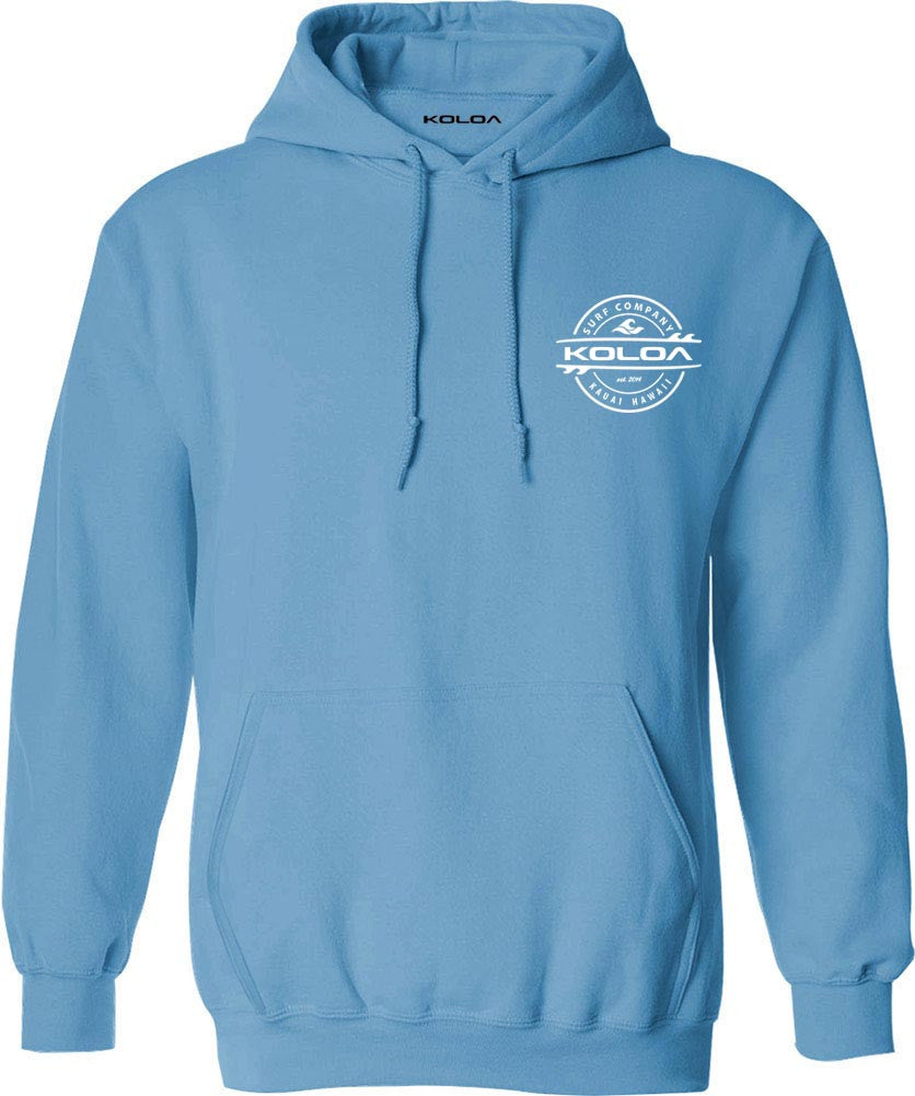 Aquatic Blue / White logo