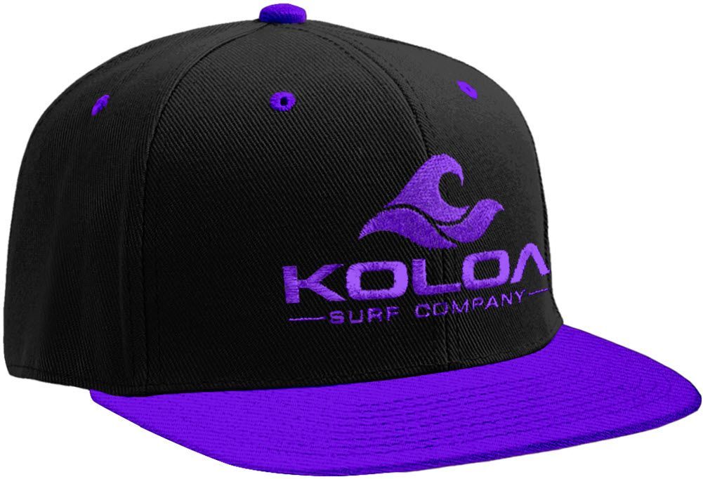 Koloa Wave Solid Snapback Hats