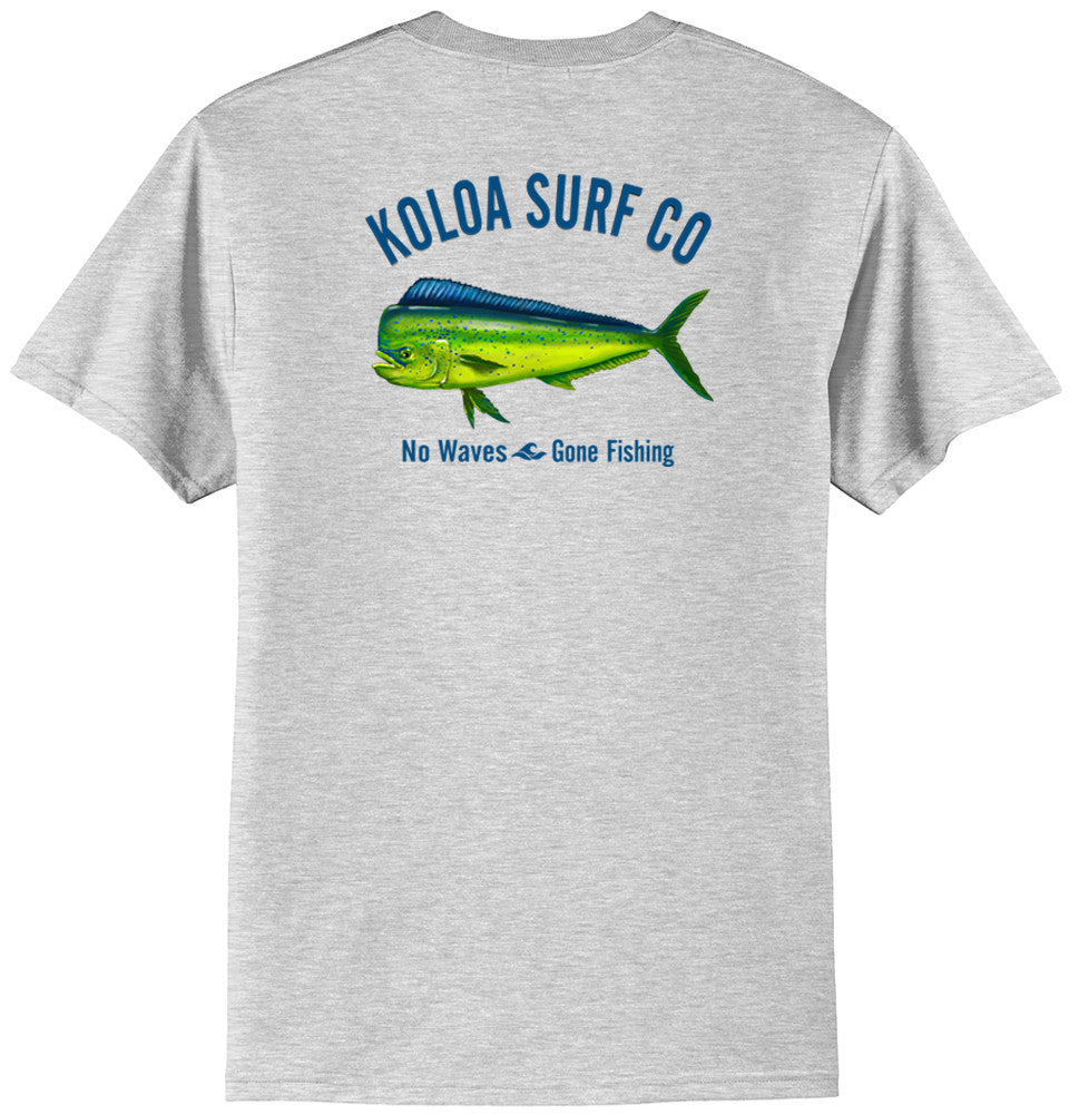 Koloa Mahi Mahi "No Waves" 50/50 T-Shirt