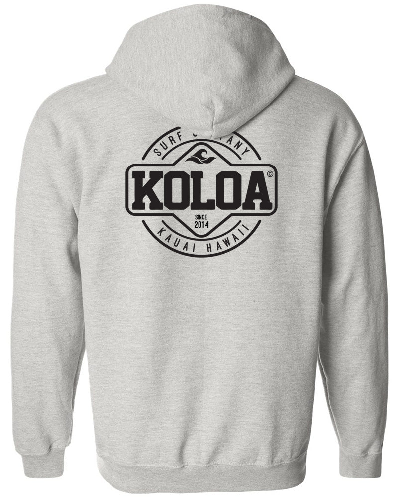 Koloa Dawn Patrol 2-Side Tall Zipper Hoodie