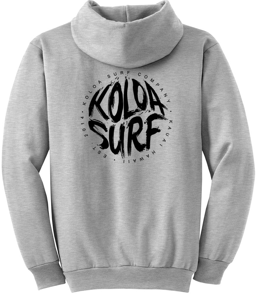 Koloa Brush Logo Tall Hoodie