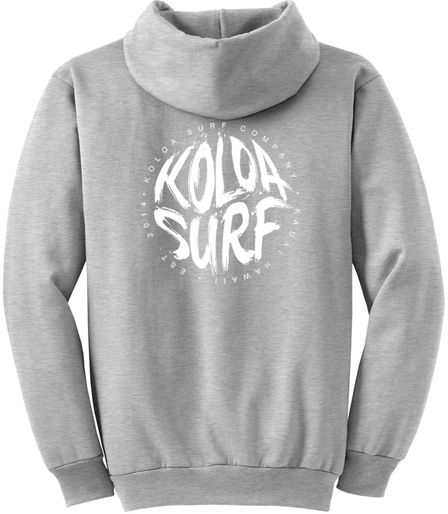 Koloa Brush Logo Tall Hoodie