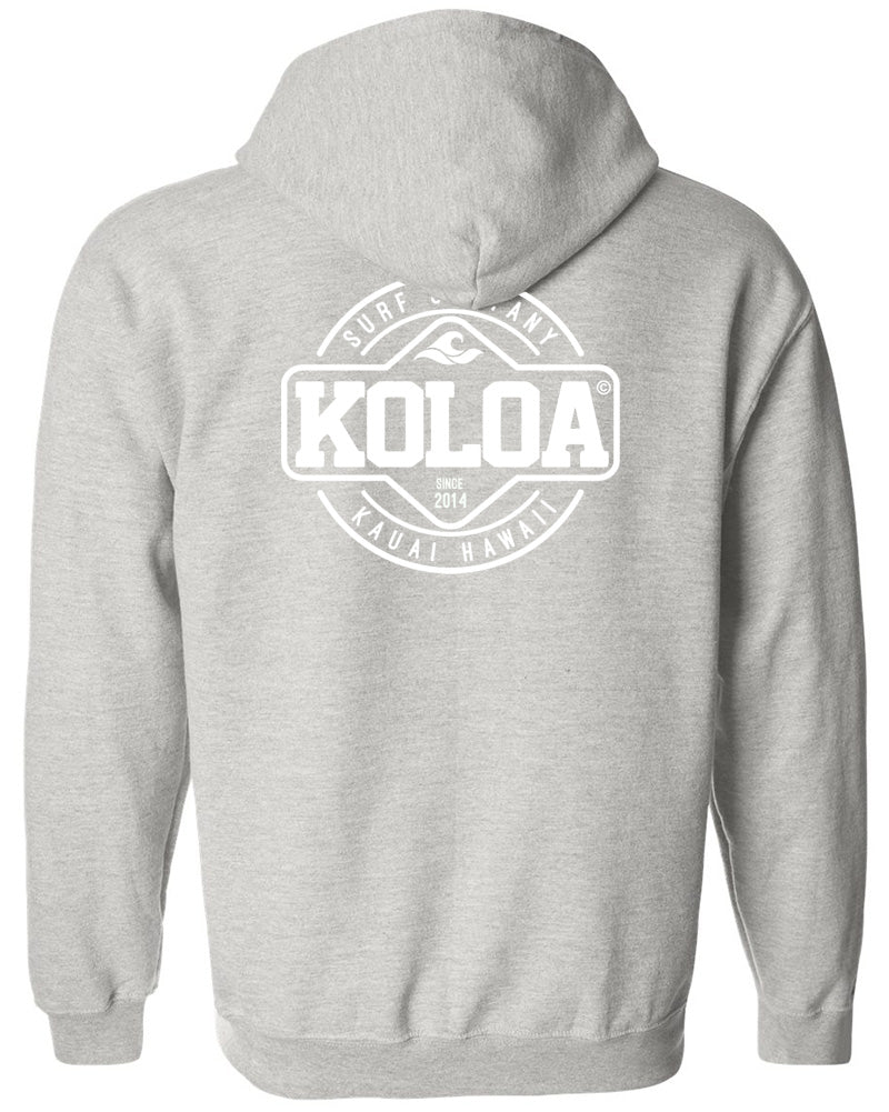 Koloa Dawn Patrol 2-Side Tall Zipper Hoodie