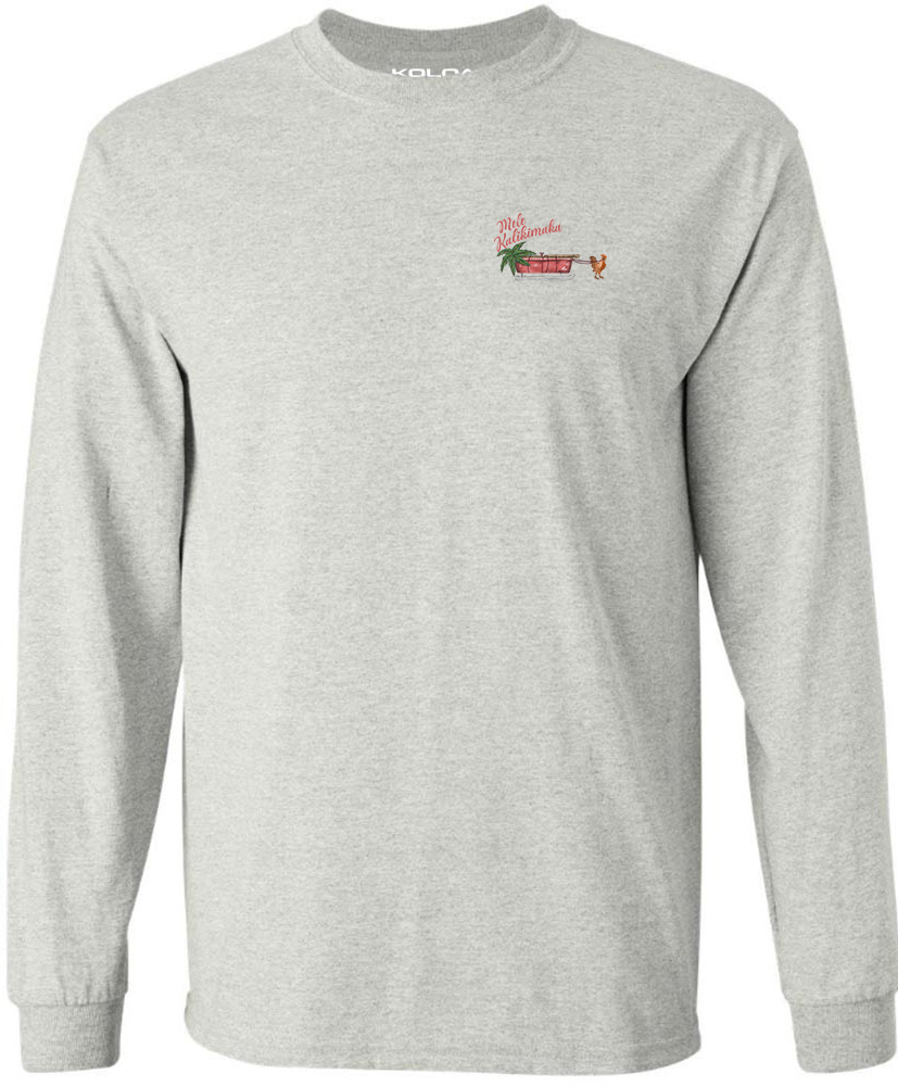 Koloa Christmas Rooster Long Sleeve T-Shirt