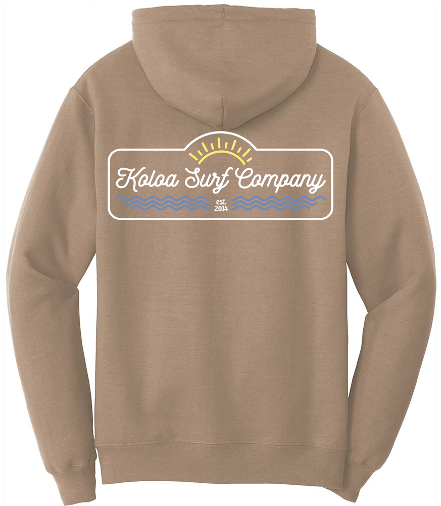 Koloa Original Sun Hoodie- Sand