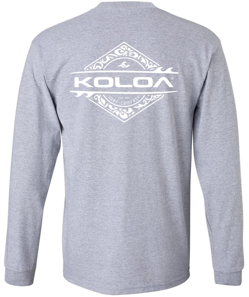 Koloa Diamond Thruster Surfboards Long Sleeve T-Shirt