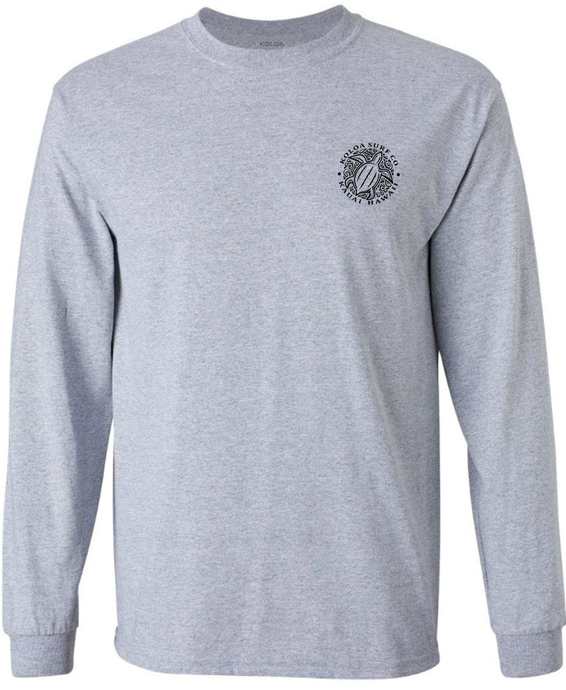 Koloa Hawaiian Turtle Long Sleeve T-Shirt