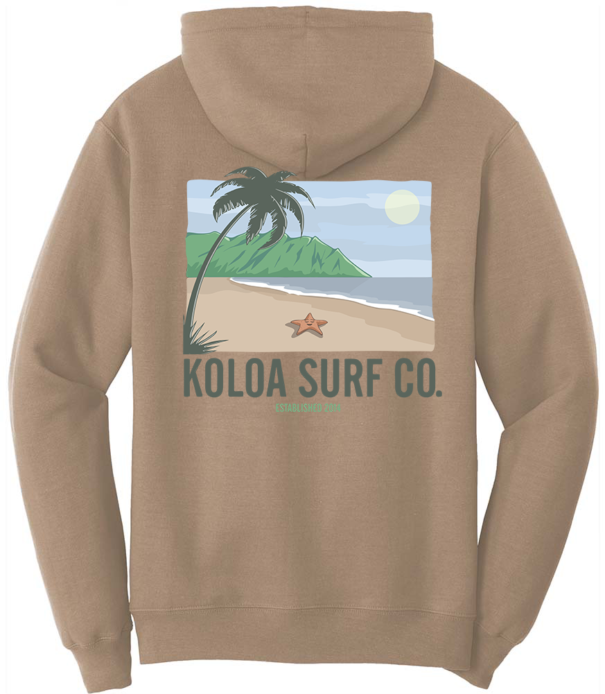 Koloa Starfish Hoodie- Sand