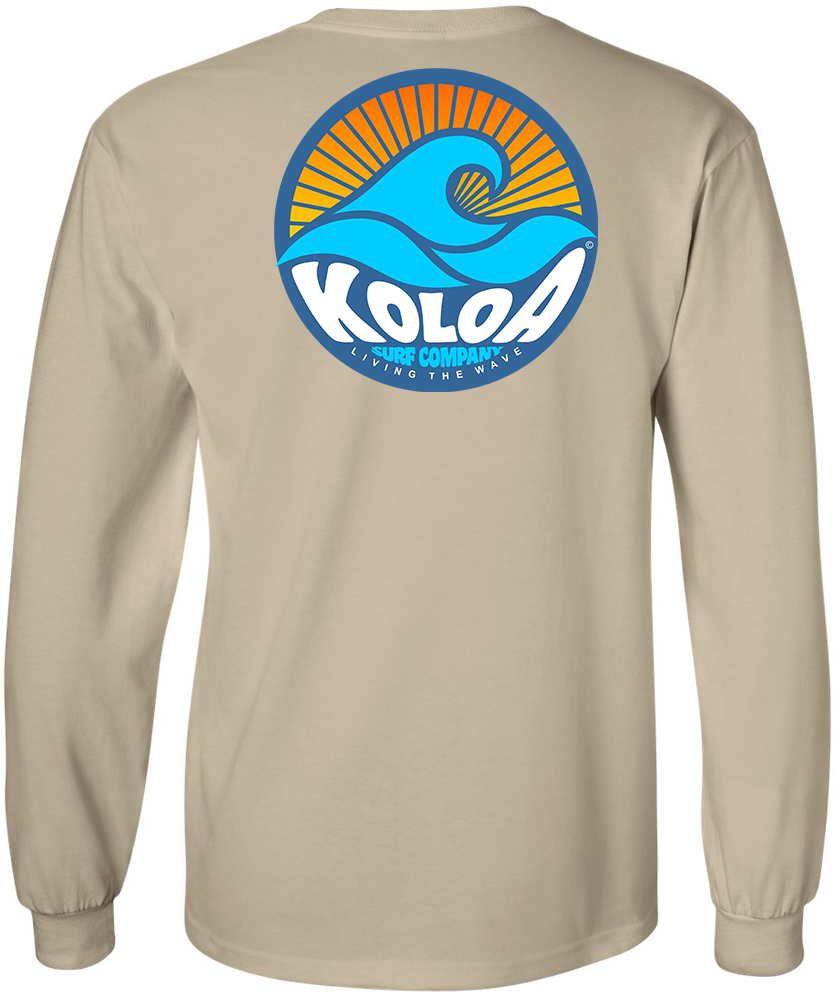 Koloa Sunbeam Long Sleeve T-Shirt- Sand