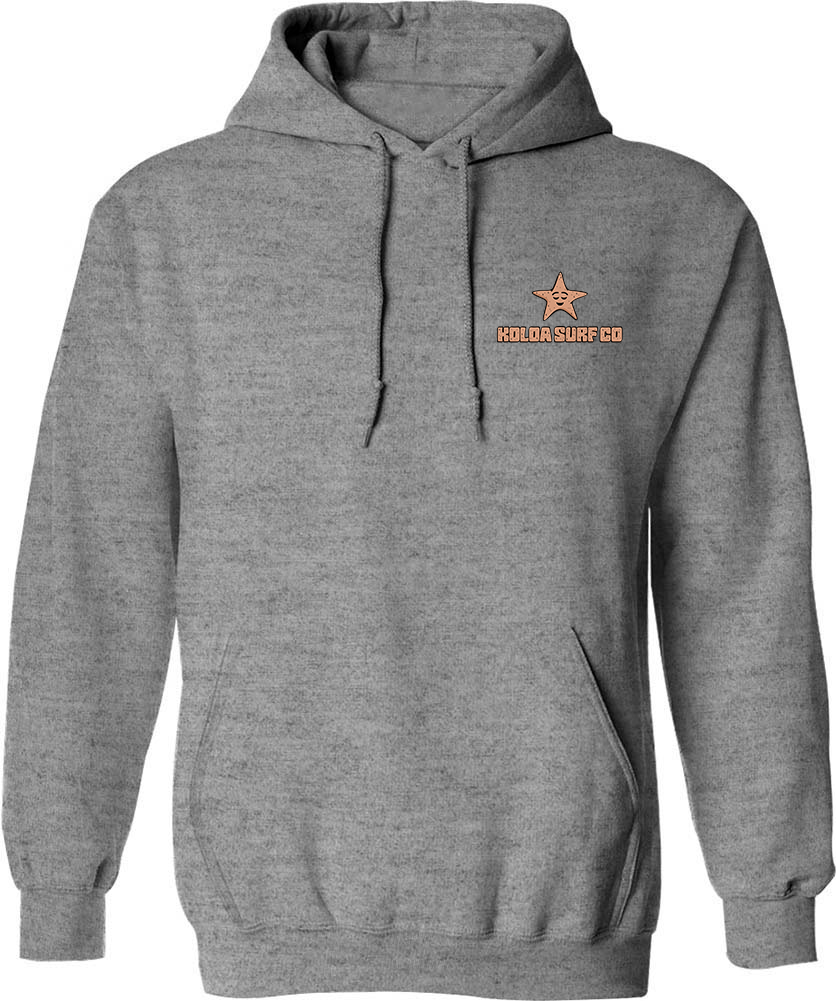 Koloa Starfish Hoodie- Athletic Heather