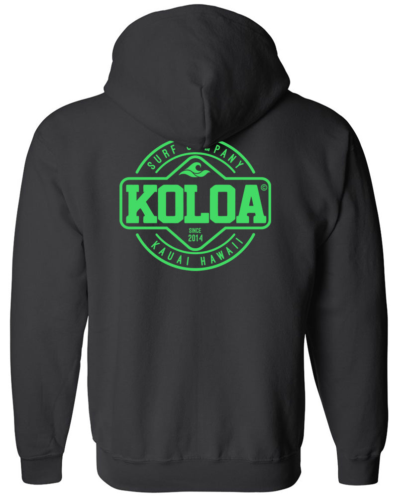 Koloa Dawn Patrol 2-Side Tall Zipper Hoodie