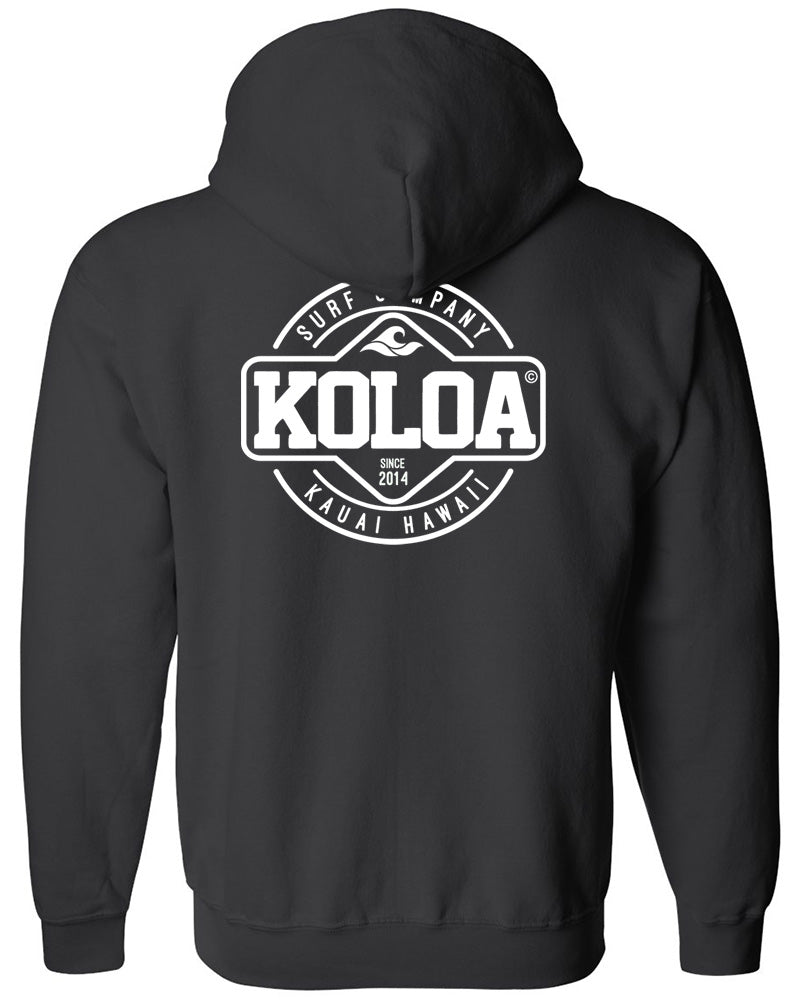 Koloa Dawn Patrol 2-Side Tall Zipper Hoodie