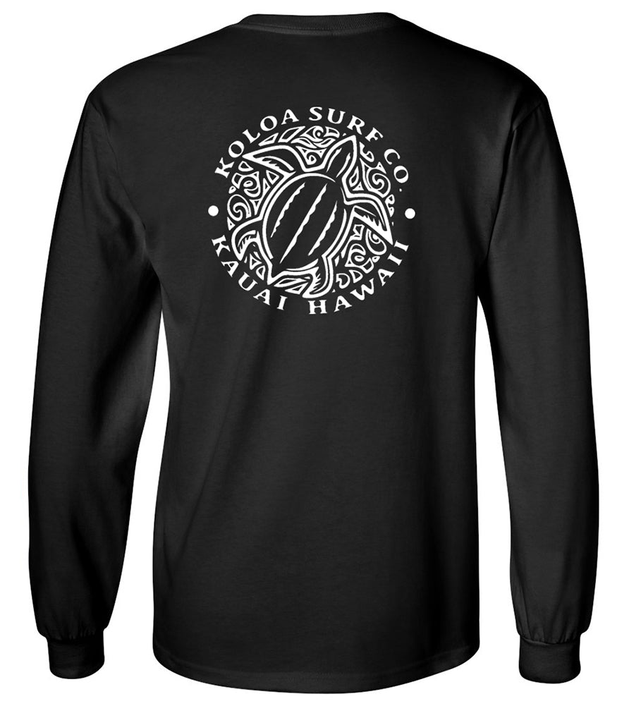 Koloa Hawaiian Turtle Long Sleeve T-Shirt