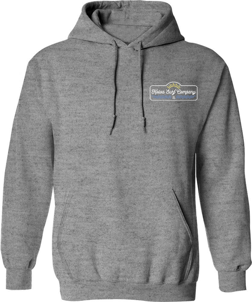 Koloa Original Sun Hoodie- Athletic Heather