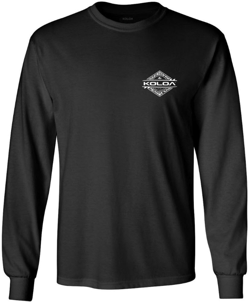 Koloa Diamond Thruster Surfboards Long Sleeve T-Shirt