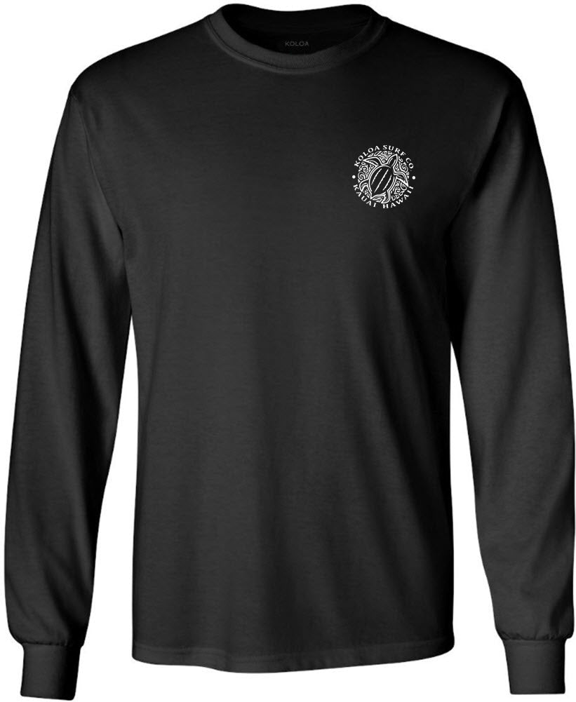 Koloa Hawaiian Turtle Long Sleeve T-Shirt