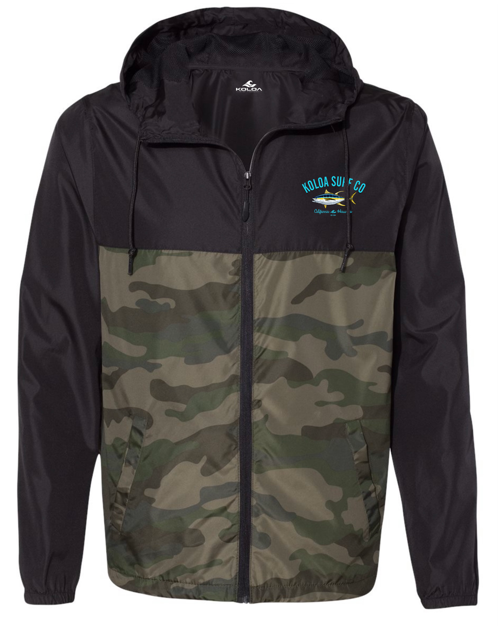 Koloa Yellowfin Tuna Windbreaker