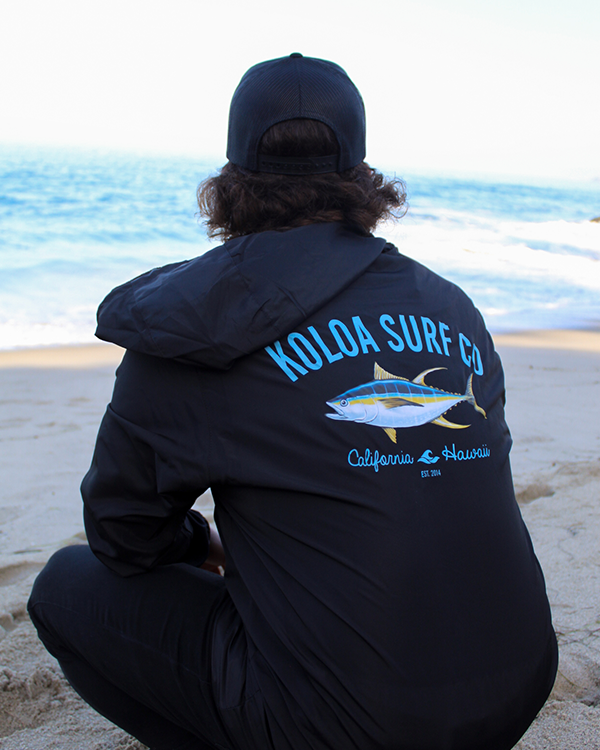 Koloa Yellowfin Tuna Windbreaker