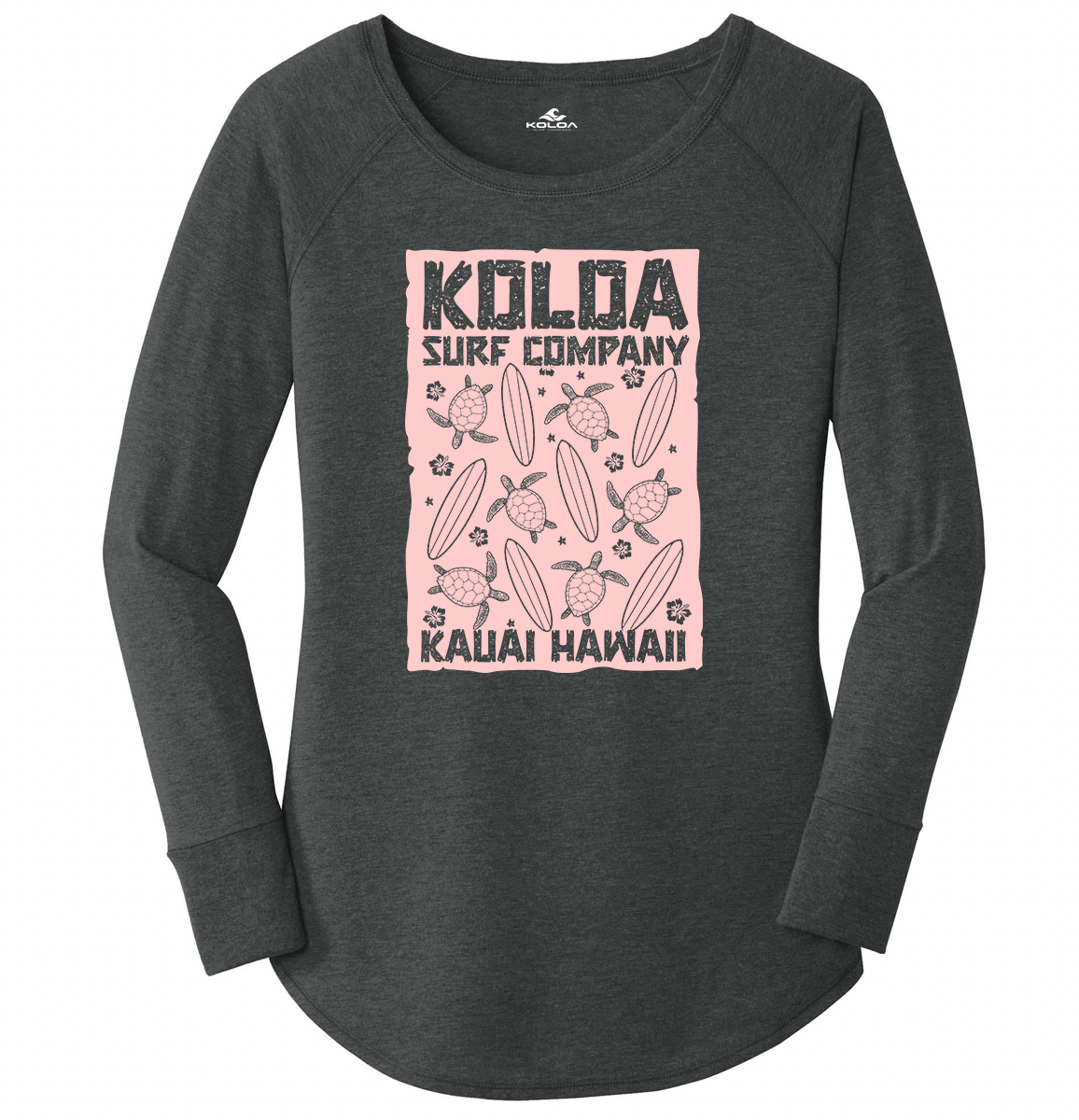 Koloa Island Time Women's Long Sleeve T-Shirt