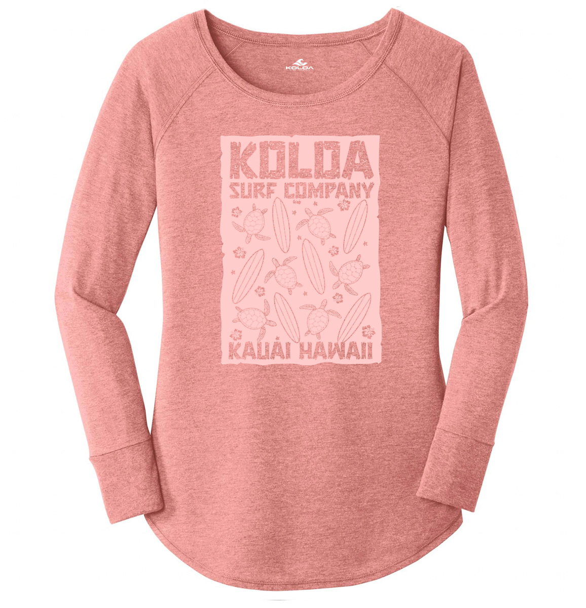 Koloa Island Time Women's Long Sleeve T-Shirt