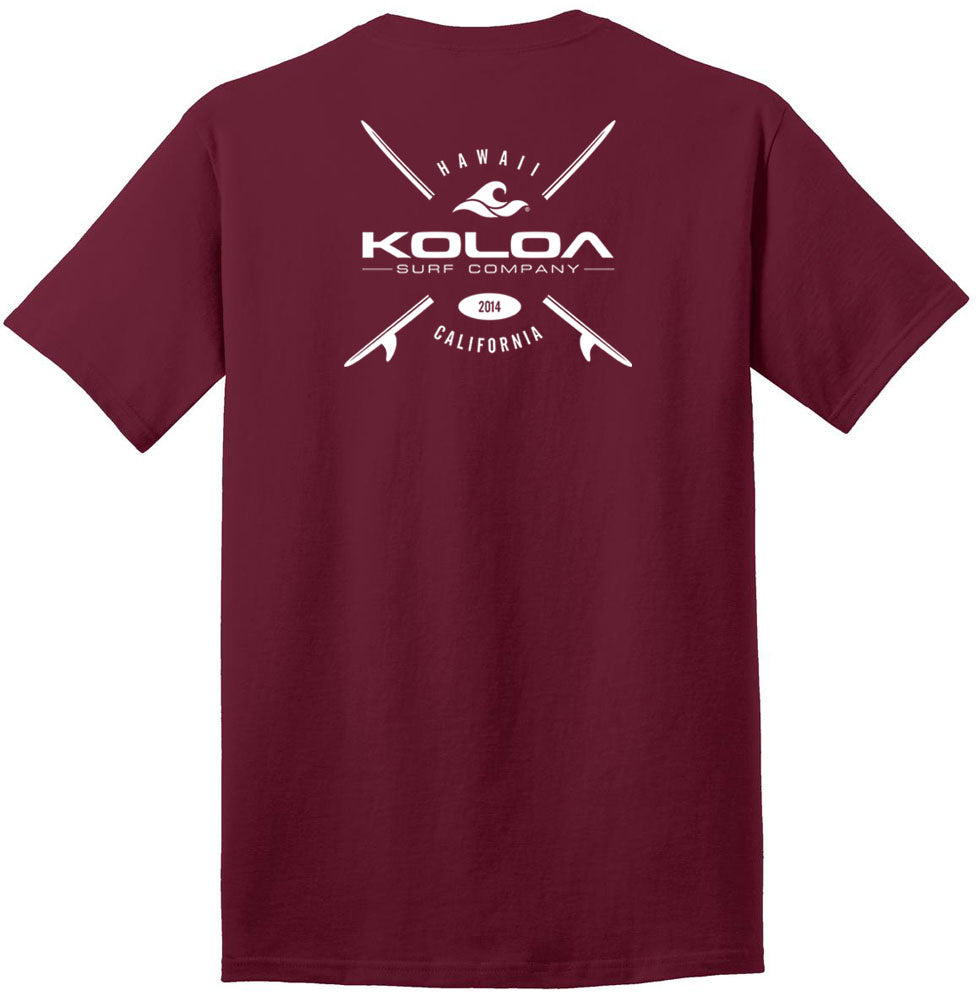 Koloa Cross Boards Heavyweight T-Shirt