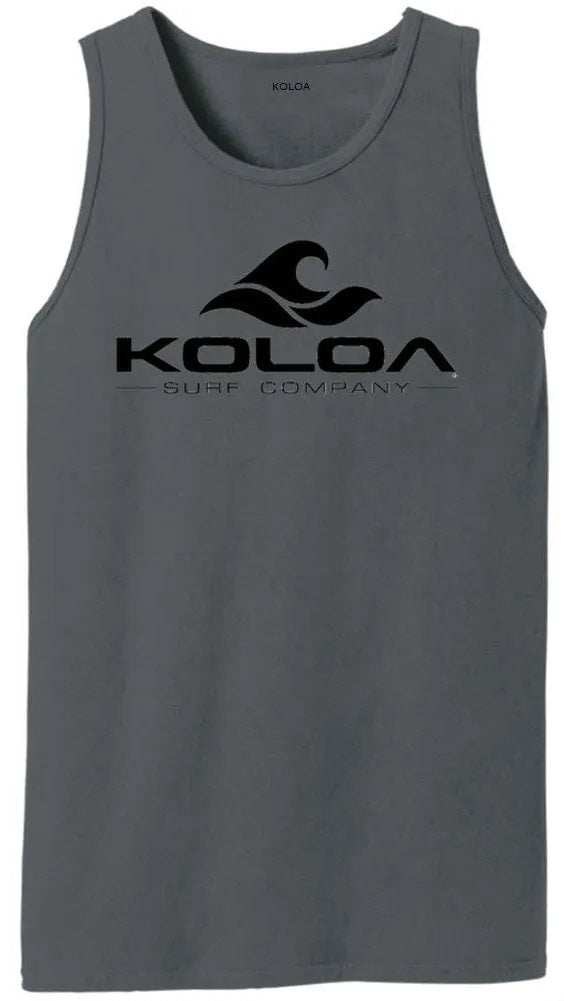 Koloa Surf Classic Wave Pigment-Dyed Tank Tops