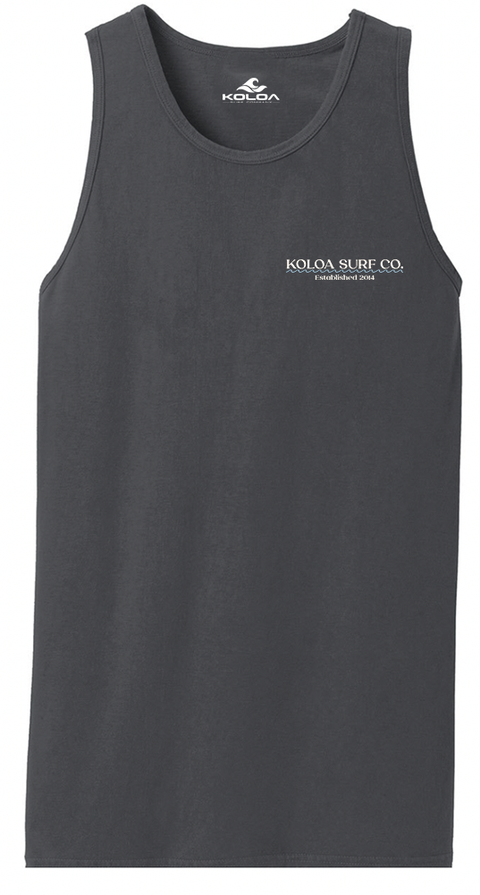 Koloa Seahorse Pigment-Dyed Tank Top