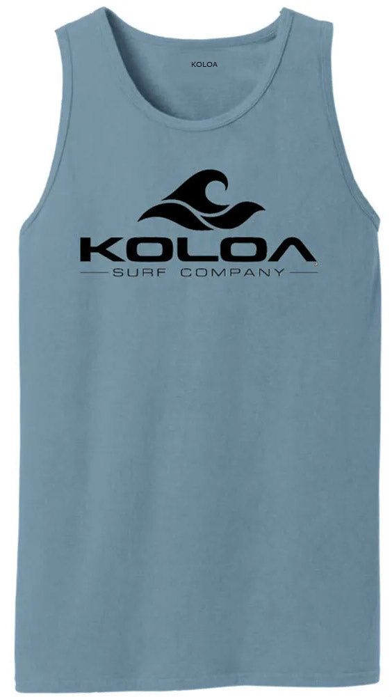 Koloa Surf Classic Wave Pigment-Dyed Tank Tops