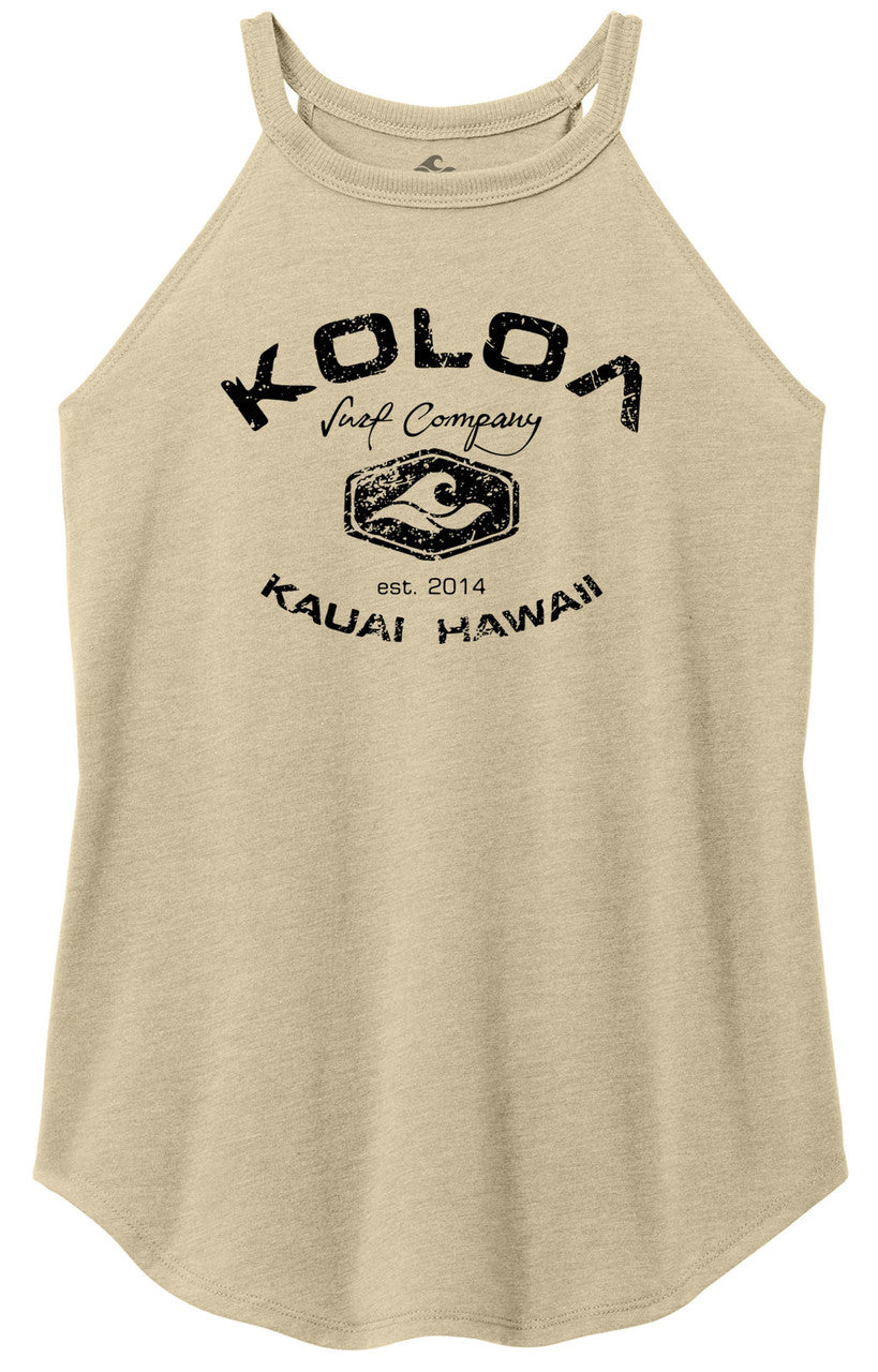 Koloa Ladies Vintage Arch Haltered Tank