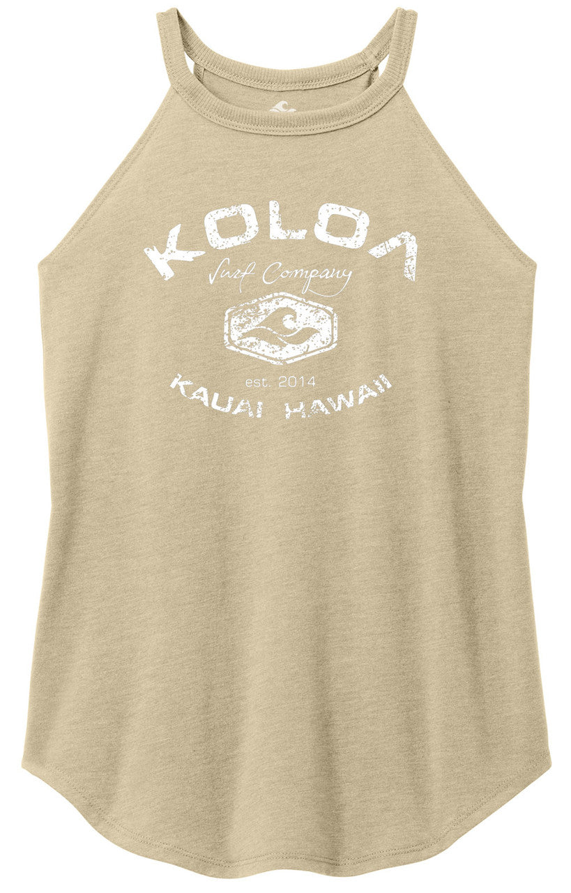 Koloa Ladies Vintage Arch Haltered Tank