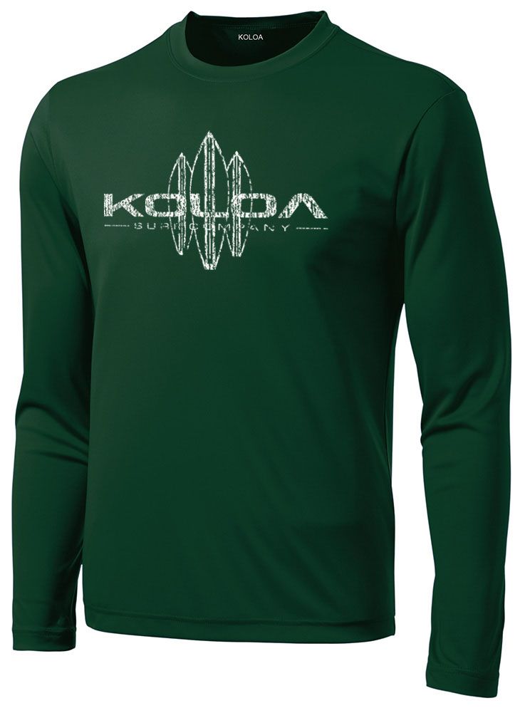 Koloa Vintage Surfboards Moisture Wicking Long Sleeve Tee