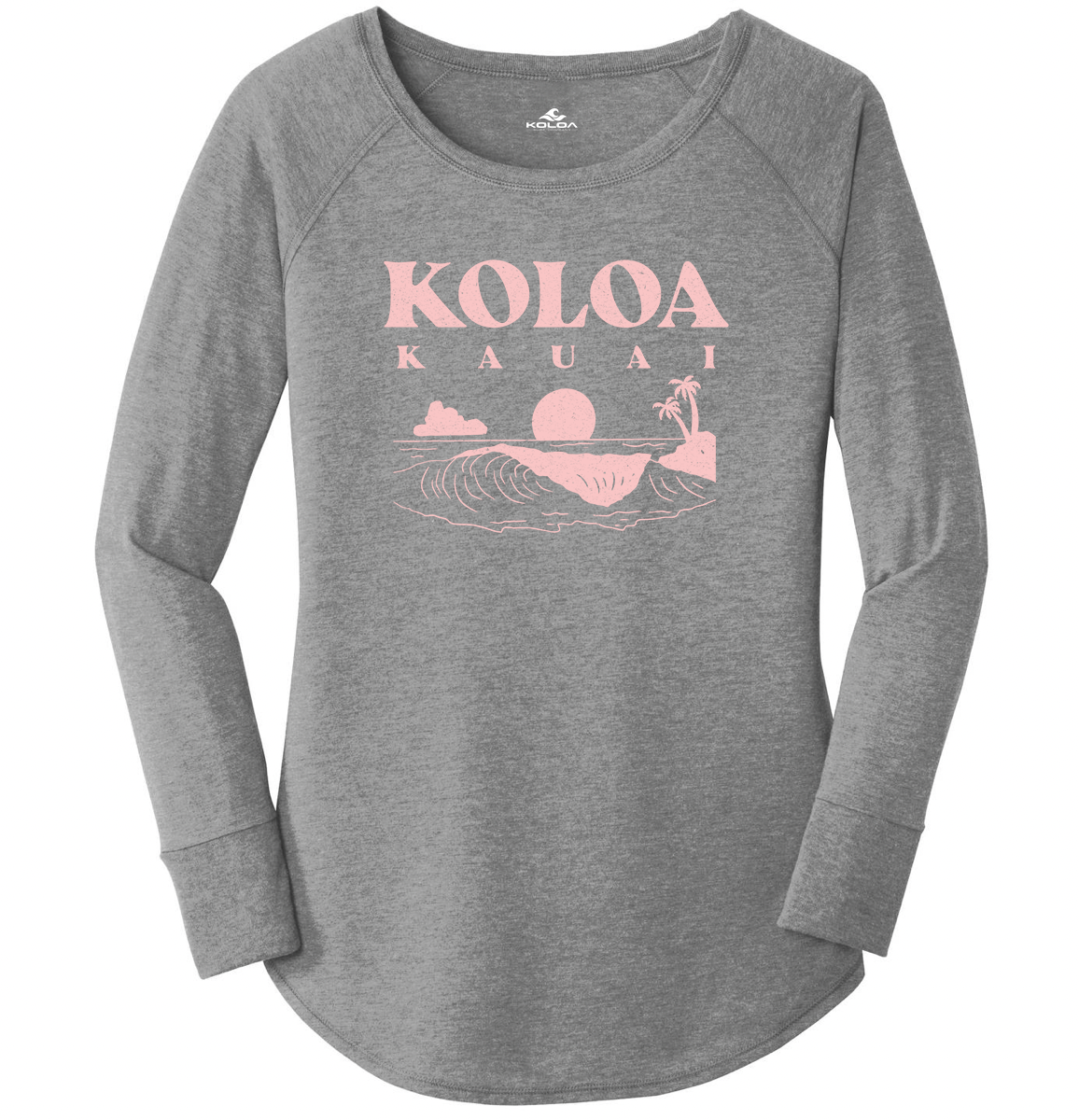 Koloa Beach Day Women's Long Sleeve T-Shirt