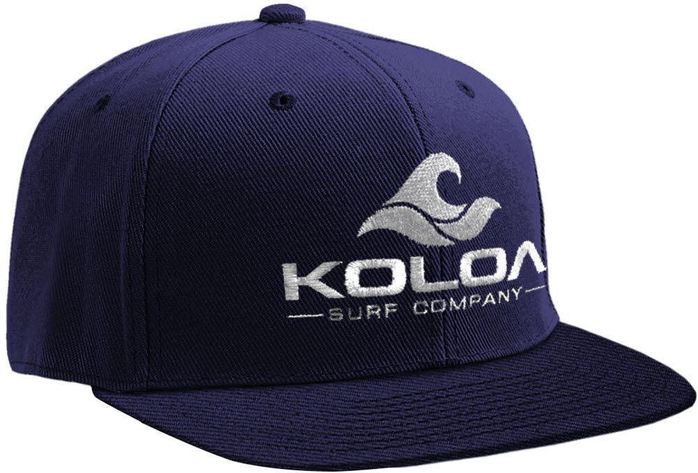 Koloa Wave Solid Snapback Hats