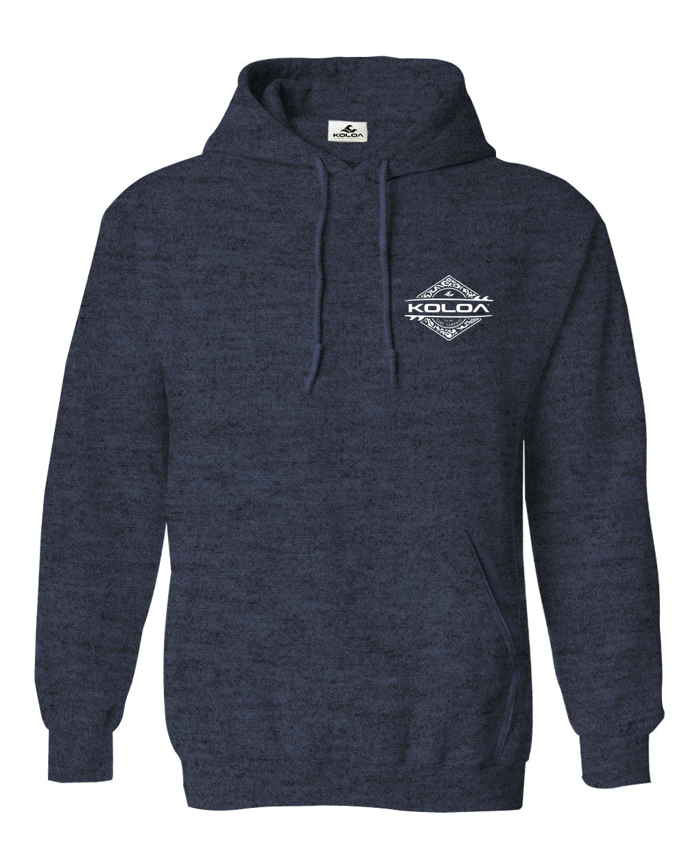 Heather Navy / White logo