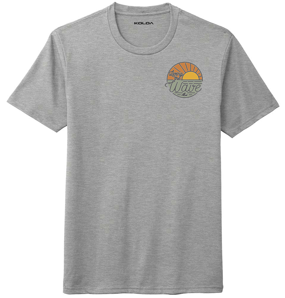 Koloa Break Tri-Blend T-Shirt - Heather Grey