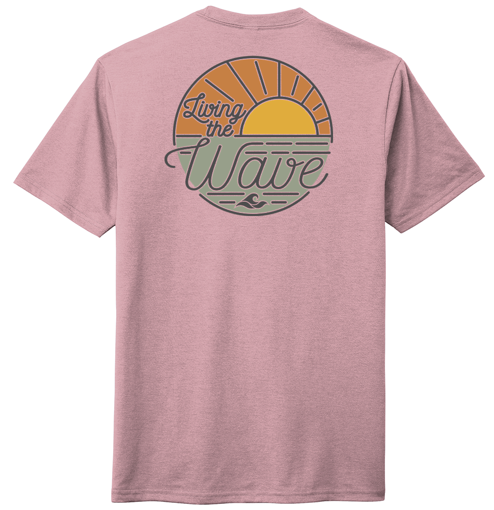 Koloa Break Tri-Blend T-Shirt - Heather Lavender