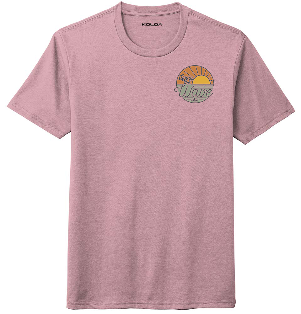 Koloa Break Tri-Blend T-Shirt - Heather Lavender