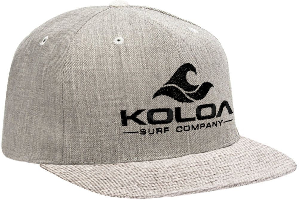 Koloa Wave Solid Snapback Hats