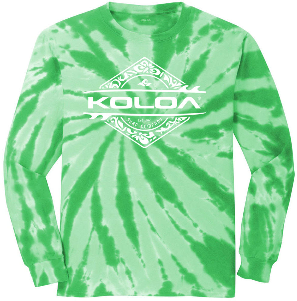 Kelly / White logo