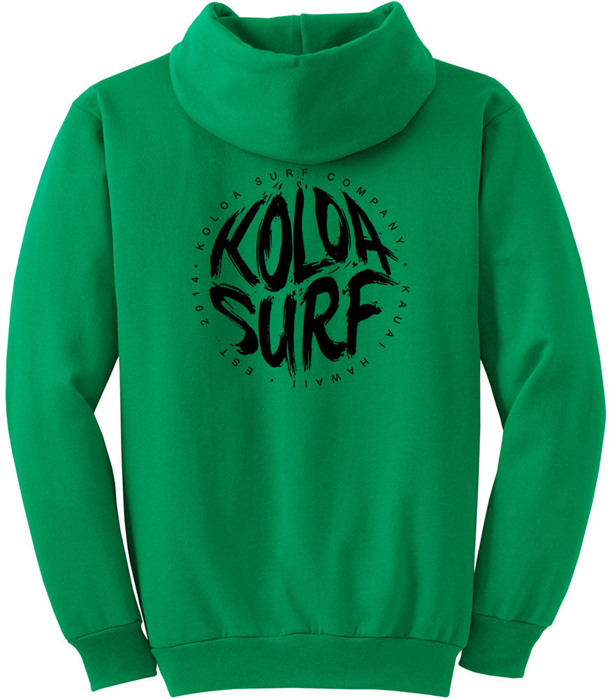 Koloa Brush Logo Tall Hoodie