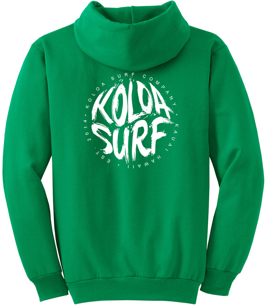 Koloa Brush Logo Tall Hoodie